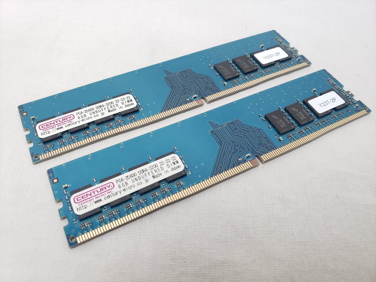 T*8様 CENTURY メモリ DDR4-3200 16GB x2枚= 32G 【公式通販】 T*8様 CENTURY メモリ DDR4-3200 16GB x2枚= 32G 【公式通販】