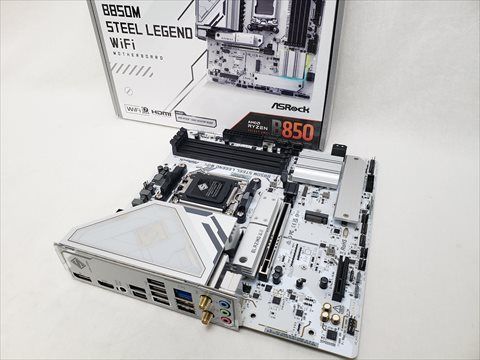B850M Steel Legend WiFi 各サイトで併売につき売切れのさいはご容赦願います。