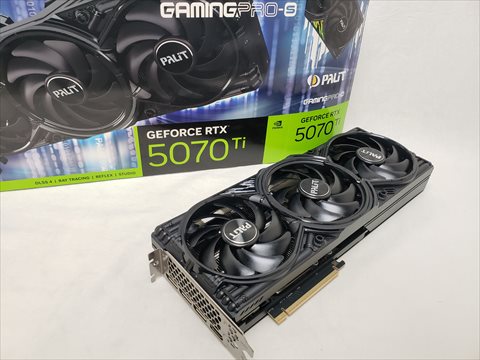 [保証確認] GeForce RTX 5070 Ti GamingPro-S 16GB /NE7507T019T2-GB2031U 各サイトで併売につき売切れのさいはご容赦願います。