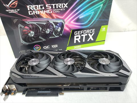 ROG-STRIX-RTX3080-O10G-GAMING 各サイトで併売につき売切れのさいはご容赦願います。