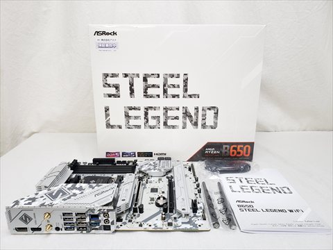 B650 Steel Legend WiFi 各サイトで併売につき売切れのさいはご容赦願います。