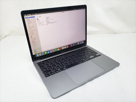 MacBook Pro 13.3 M1(8C/8C) 16GB/512GB MYD92J/A CTO Late 2020 スペースグレイ 各サイトで併売につき売切れのさいはご容赦願います。
