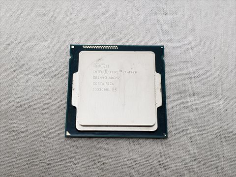 Core i7-4770 バルク (3.40GHz/ターボブースト時3.90GHz/4-core 8-thread/L2=256kB x4 L3=8MB/TDP84W) 各サイトで併売につき売切れのさいはご容赦願います。
