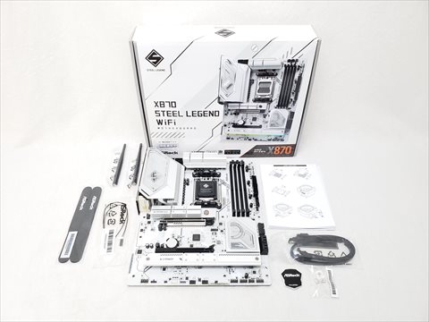 X870 Steel Legend WiFi 各サイトで併売につき売切れのさいはご容赦願います。