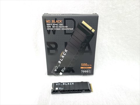 WD Black SN850 WDS500G1XHE 各サイトで併売につき売切れのさいはご容赦願います。