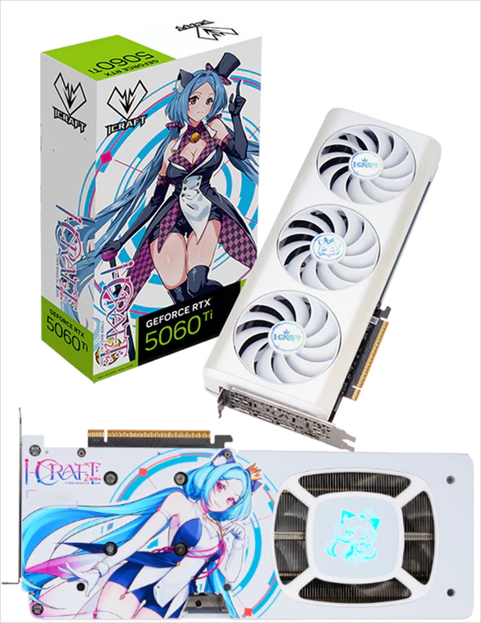 MS-RTX5060Ti iCraft OC8G AIGA | GeForce RTX 5060 Ti | NVIDIA PCI