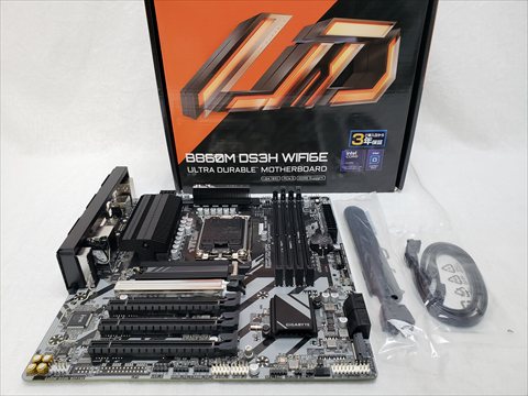 B860M DS3H WIFI6E 各サイトで併売につき売切れのさいはご容赦願います。