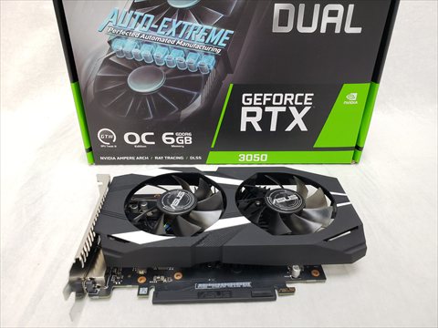DUAL-RTX3050-O6G 各サイトで併売につき売切れのさいはご容赦願います。