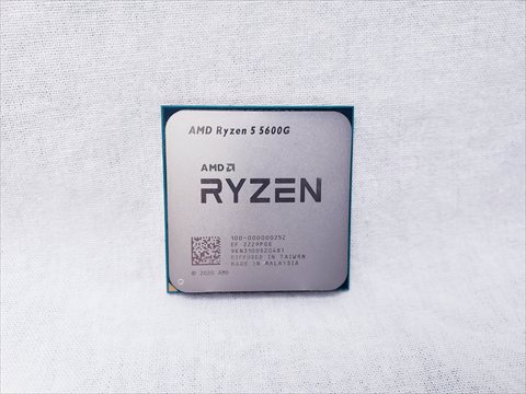 Ryzen 5 5600G バルク (6C12T/3.9GHz(4.4)/65W/TOTAL Cache 19MB/VEGA Graphics 7コア) 各サイトで併売につき売切れのさいはご容赦願います。