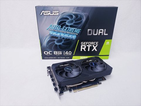 DUAL-RTX3050-O8G 各サイトで併売につき売切れのさいはご容赦願います。