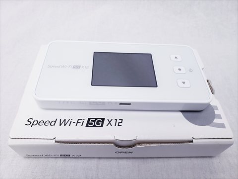 NAR03SWU アイスホワイト /Speed Wi-Fi 5G X12 【UQ SIMFREE】 各サイトで併売につき売切れのさいはご容赦願います。