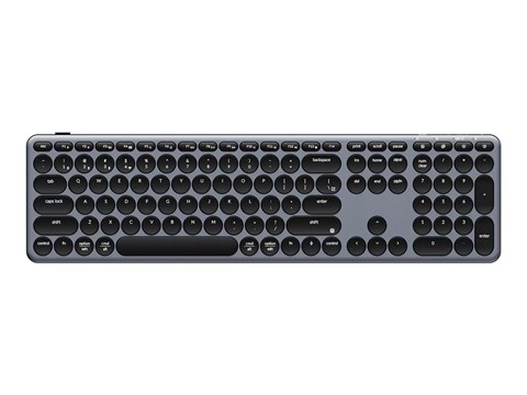 B5P-K1-US Keychron B5 Pro ウルトラスリム ワイヤレスキーボード - US配列（テンキー付 / 100%フルサイズ） / シザースイッチ（本体カラー：スペースグレー）