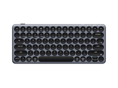 B3P-K1-US Keychron B3 Pro ウルトラスリム ワイヤレスキーボード - US配列（テンキーレス） / シザースイッチ（本体カラー：スペースグレー）