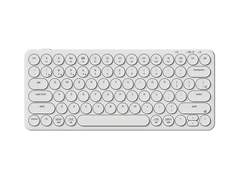 B3P-K8-US Keychron B3 Pro ウルトラスリム ワイヤレスキーボード - US配列（テンキーレス） / シザースイッチ（本体カラー：アイボリーホワイト）