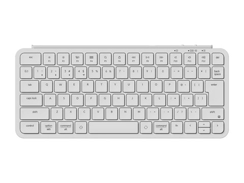 B1P-K8Z-JIS Keychron B1 Pro ウルトラスリム ワイヤレスキーボード - JIS配列（テンキーレス） / シザースイッチ（本体カラー：アイボリーホワイト / かな印字なし）