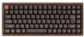 K2H-F1W-JIS Keychron K2 HE マグネットスイッチ搭載 ワイヤレス・カスタムキーボード・オールウッドスペシャルエディション - RGB - JIS配列（テンキーレス）/ Gateron ダブルレール・マグネティックスイッチ Nebula（ホットスワップ）