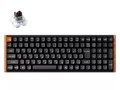K4M-G8W-JIS K4 Max スペシャルエディション QMK ワイヤレス カスタム・メカニカルキーボード - WHITE LED - JIS配列（テンキー付）  / Keychron K Proサイレントスイッチ茶軸（静音スイッチ）