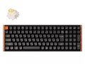 K4M-G9W-JIS K4 Max スペシャルエディション QMK ワイヤレス カスタム・メカニカルキーボード - WHITE LED - JIS配列（テンキー付）  / Keychron K Proサイレントスイッチバナナ軸（静音スイッチ）