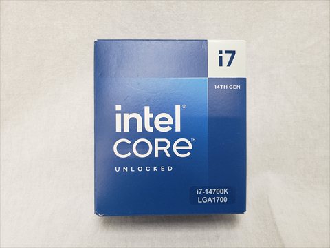 Core i7-14700K BOX 3.4(5.5)/2.5(4.3)GHz/20(8+12)コア 28スレッド/TB Max3.0 5.6Ghz/スマートキャッシュ33M/TDP125W 各サイトで併売につき売切れのさいはご容赦願います。