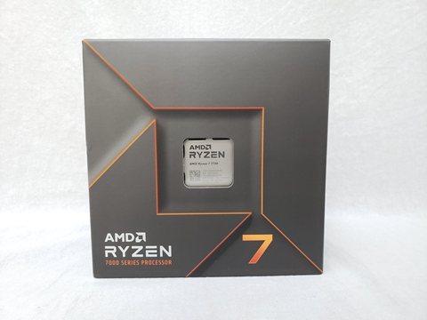 Ryzen7 7700 With Wraith Prism cooler (8C/16T、3.8GHz(最大5.3)、65W、L2+L3 Cache 40MB、Radeon Graphics ) 各サイトで併売につき売切れのさいはご容赦願います。