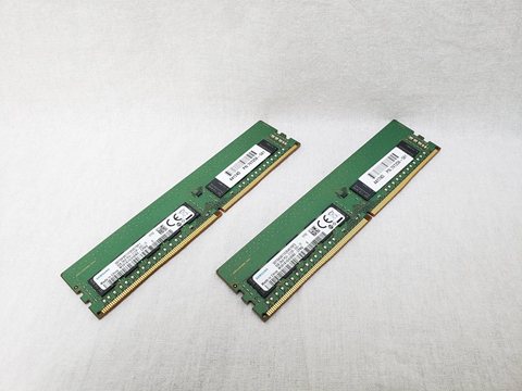 PC4-17000E(DDR4 2133) 8GB x2 ECC 各サイトで併売につき売切れのさいはご容赦願います。