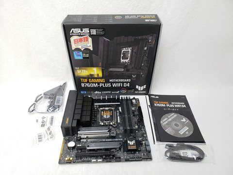 TUF GAMING B760M-PLUS WIFI D4 各サイトで併売につき売切れのさいはご容赦願います。
