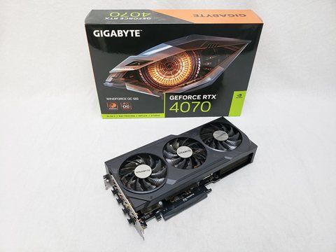 GV-N4070WF3OC-12GD 各サイトで併売につき売切れのさいはご容赦願います。