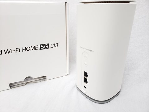 L13 /ZTR02SWU ホワイト /Speed Wi-Fi HOME 5G 【UQ SIMFREE】 各サイトで併売につき売切れのさいはご容赦願います。