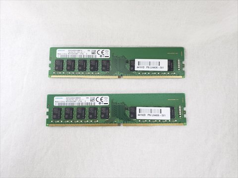 PC4-21300(DDR4 2666) 16GB ECC x2 /バルク 各サイトで併売につき売切れのさいはご容赦願います。