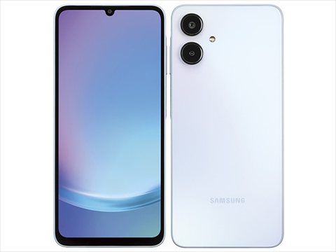 SCG33 ライトブルー /Galaxy A25 5G 【au  SIMFREE】 各サイトで併売につき売切れのさいはご容赦願います。