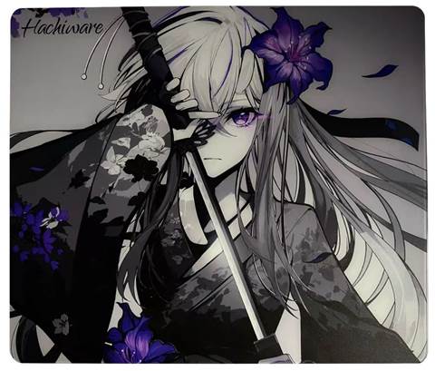 HachiｗareGaming FlowerBlade V2 ガラスマウスパッド