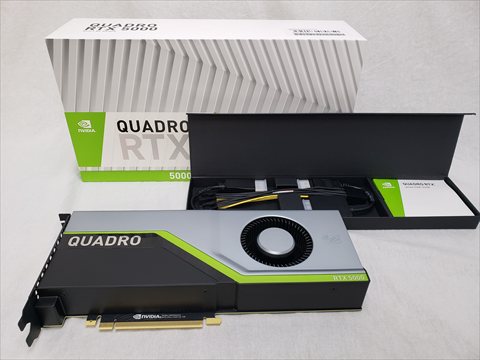 NVIDIA Quadro RTX5000 16GB /ENQR5000-16GER 各サイトで併売につき売切れのさいはご容赦願います。