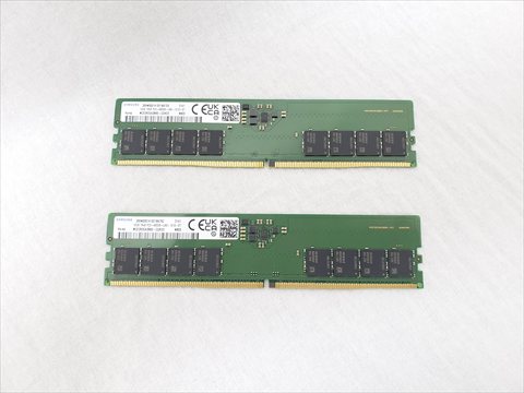 PC5-38400(DDR5 4800) 16GB x2 /バルク 各サイトで併売につき売切れのさいはご容赦願います。