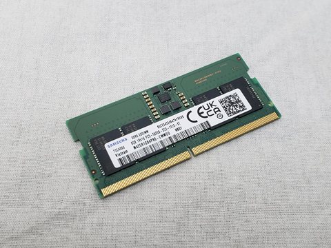 262Pin 5600(PC5-44800) 8GB DDR5 S.O.DIMM 各サイトで併売につき売切れのさいはご容赦願います。
