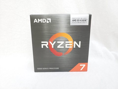 Ryzen 7 5700X3D W/O Cooler (8C/16T、3.0GHz(最大4.1)、105W、TOTAL Cache 100MB) 各サイトで併売につき売切れのさいはご容赦願います。