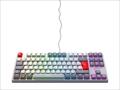 K4 TKL RGB レトロ 英語配列 赤軸メカニカル テンキーレス ゲーミングキーボード LEDイルミ（6ゾーン）UK配列 #701204