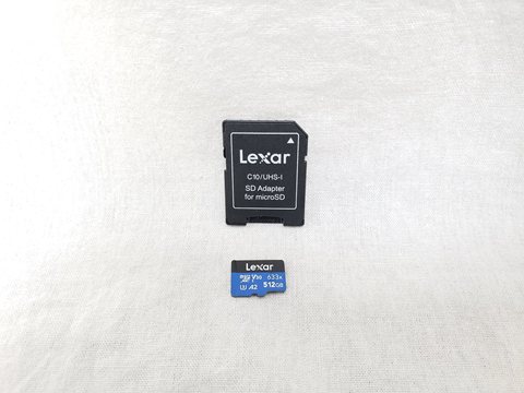 microSDXC カード 512GB 各サイトで併売につき売切れのさいはご容赦願います。