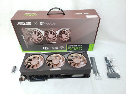 [保証確認] RTX5080-O16G-NOCTUA 各サイトで併売につき売切れのさいはご容赦願います。