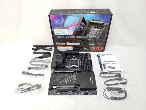 MPG X870E CARBON WIFI 各サイトで併売につき売切れのさいはご容赦願います。