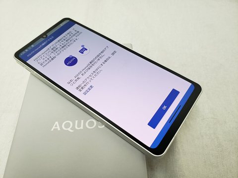 AQUOS sense6 6GB/128GB シルバー/SH-M19 【国内版 SIMFREE】 各サイトで併売につき売切れのさいはご容赦願います。