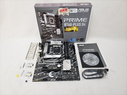 PRIME B760-PLUS D4 各サイトで併売につき売切れのさいはご容赦願います。