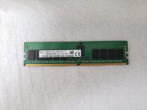 PC4-19200(DDR4 2400) 16GB Registered ECC 各サイトで併売につき売切れのさいはご容赦願います。