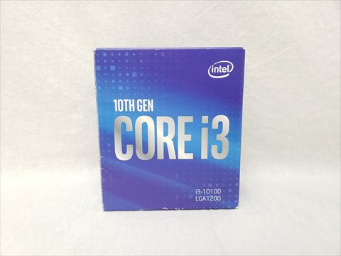 Core i3-10100 BOX (3.6GHz/Turbo Boost 4.3GHz/4-core 8-thread/Total Cache 6MB/TDP65W) 各サイトで併売につき売切れのさいはご容赦願います。