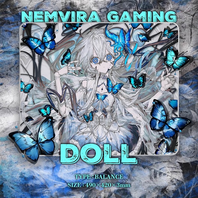 Nemvira Gaming Doll ゲーミングマウスパッド