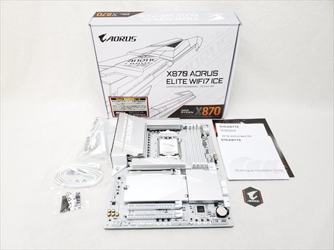 X870 A ELITE WF7 ICE 各サイトで併売につき売切れのさいはご容赦願います。