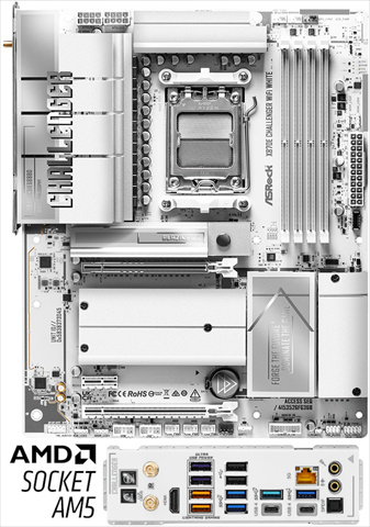 X870E Challenger WiFi White