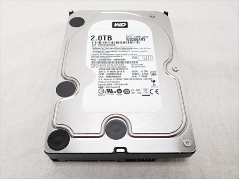 WD20EARS 各サイトで併売につき売切れのさいはご容赦願います。