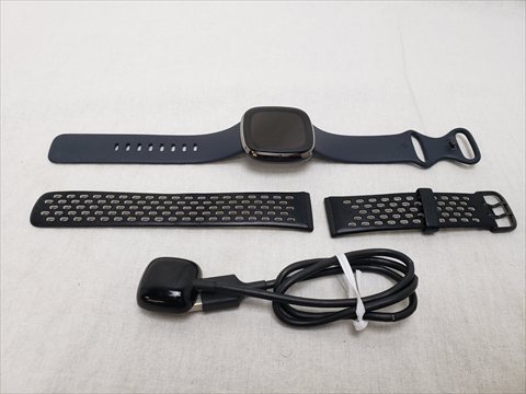 Fitbit Sense FB512BKBK-FRCJK カーボン/グラファイト 各サイトで併売につき売切れのさいはご容赦願います。
