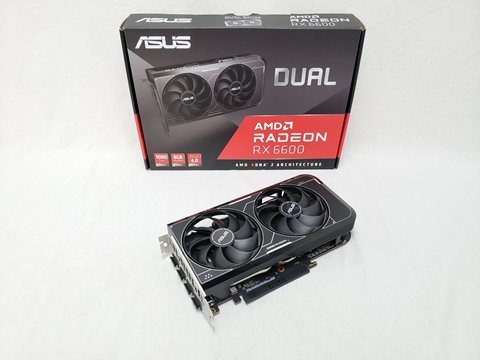 DUAL-RX6600-8G-V3 各サイトで併売につき売切れのさいはご容赦願います。