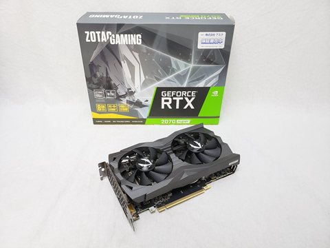 ZTRTX2070SMINI-8GBGDR6 /ZT-T20710E-10M ZOTAC GAMING GeForce RTX 2070 SUPER MINI 各サイトで併売につき売切れのさいはご容赦願います。